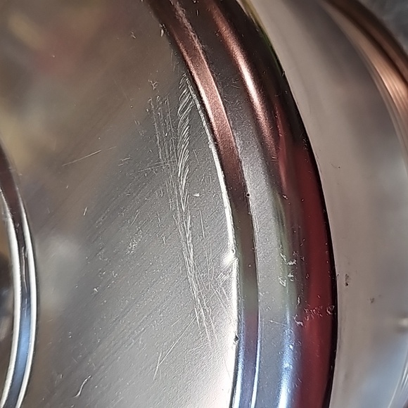 MCM Regal Ware Aluminum Rose Gold/Copper/Silver Colored Retro Cake Carrier - Picture 16 of 16